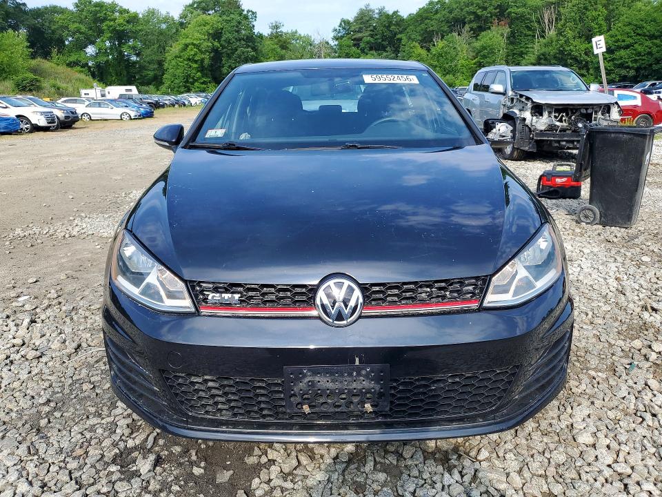 59552456 :رقم المزاد ، 3VW4T7AU6HM066724 vin ، 2017 Volkswagen Gti مزاد بيع
