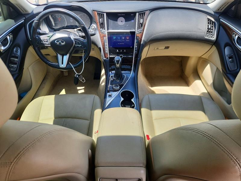 2018 Infiniti Q50 მანქანა იყიდება აუქციონზე, vin: JN1EV7AP9JM353913, აუქციონის ნომერი: 59739056