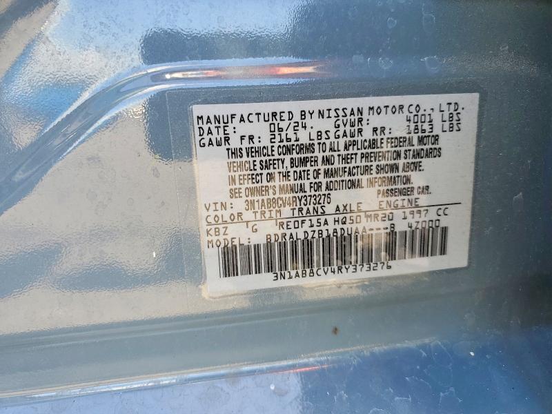 Продажа на аукционе авто 2024 Nissan Sentra, vin: 3N1AB8CV4RY373276, номер лота: 60691546