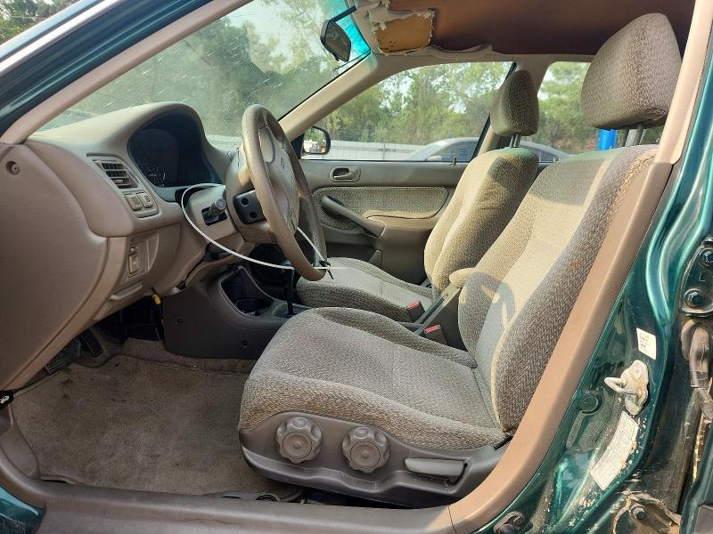 1999 Honda Civic მანქანა იყიდება აუქციონზე, vin: 1HGEJ6676XL004199, აუქციონის ნომერი: 61742046