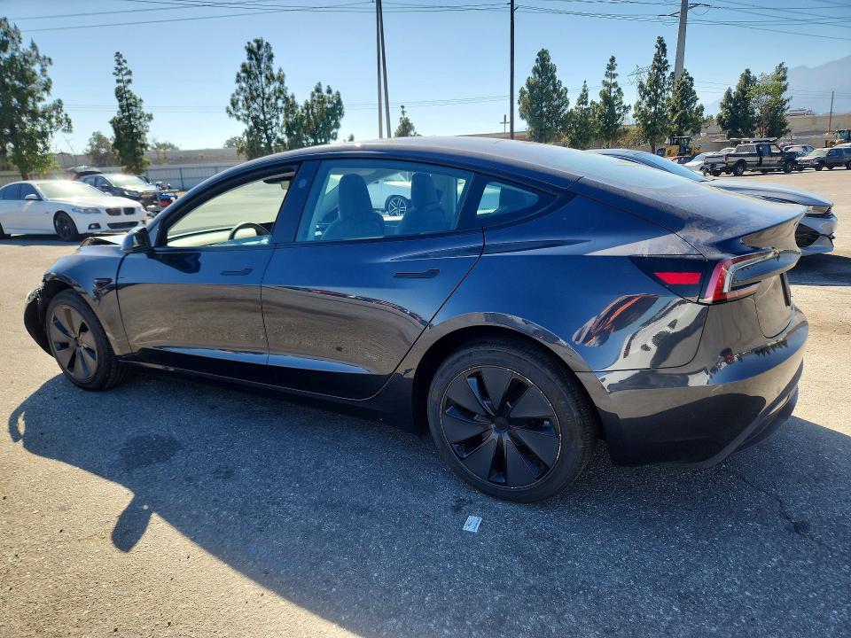 Auction sale of the 2025 Tesla Model 3, vin: 5YJ3E1EA5SF004152, lot number: 85988095