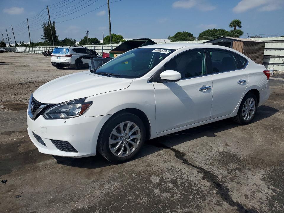 Aukcja sprzedaży 2019 Nissan Sentra, vin: 3N1AB7AP5KL610407, numer aukcji: 60035756