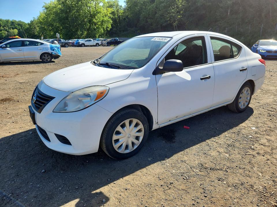 2014 Nissan Versa მანქანა იყიდება აუქციონზე, vin: 3N1CN7AP4EL857132, აუქციონის ნომერი: 62153836