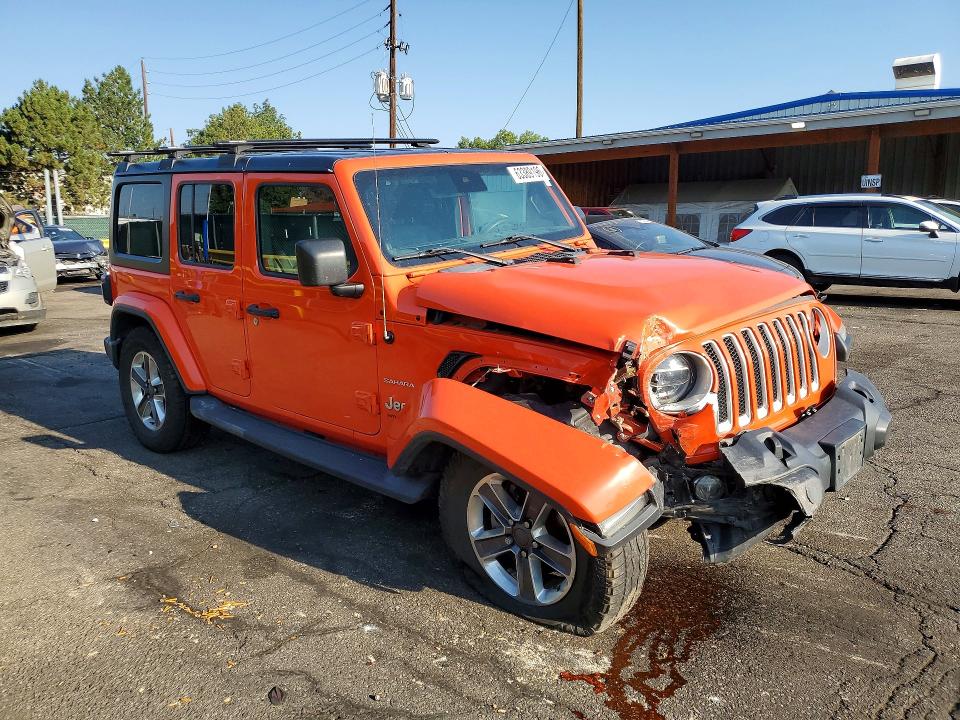 2019 Jeep Wrangler Unlimited მანქანა იყიდება აუქციონზე, vin: 1C4HJXEN9KW604871, აუქციონის ნომერი: 63389196