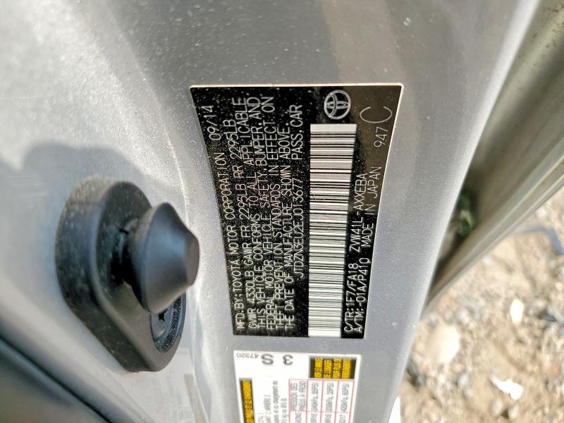 61174246 :رقم المزاد ، JTDZN3EU2EJ013677 vin ، 2014 Toyota Prius V مزاد بيع