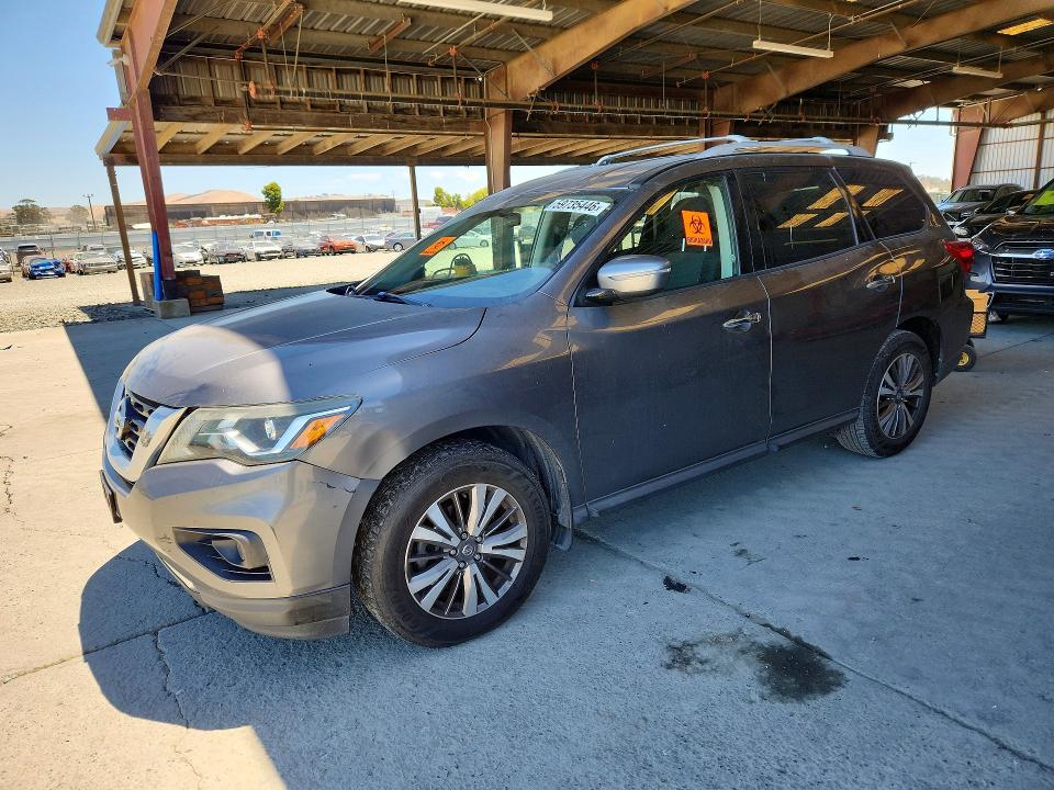 59735446 :رقم المزاد ، 5N1DR2MN4KC602602 vin ، 2019 Nissan Pathfinder مزاد بيع