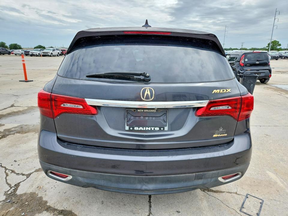 61107346 :رقم المزاد ، 5FRYD4H40FB013488 vin ، 2015 Acura Mdx مزاد بيع
