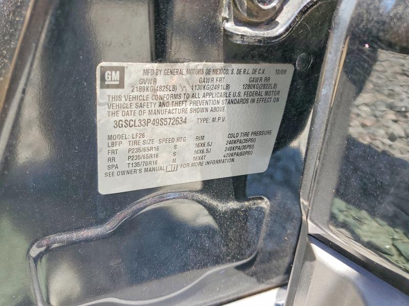 Aukcja sprzedaży 2009 Saturn Vue, vin: 3GSCL33P49S572634, numer aukcji: 60231076