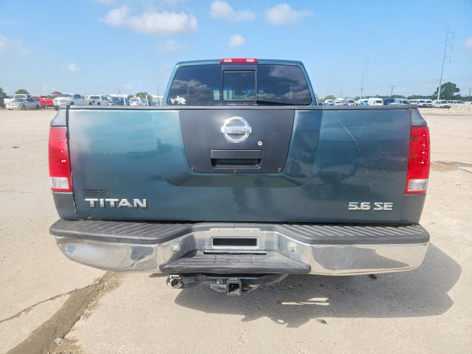 2004 Nissan Titan მანქანა იყიდება აუქციონზე, vin: 1N6AA06A14N592029, აუქციონის ნომერი: 62482416