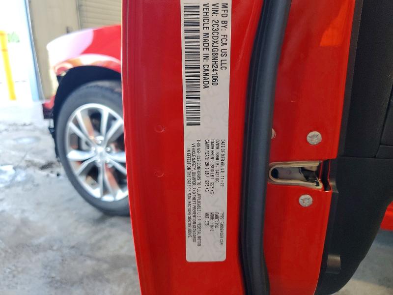 Aukcja sprzedaży 2022 Dodge Charger, vin: 2C3CDXJG8NH241060, numer aukcji: 62508176