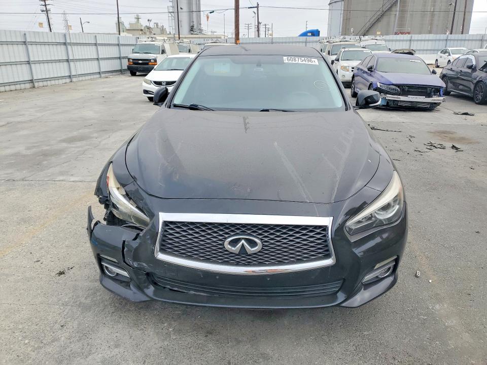 60875496 :رقم المزاد ، JN1BV7AP3FM337698 vin ، 2015 Infiniti Q50 مزاد بيع