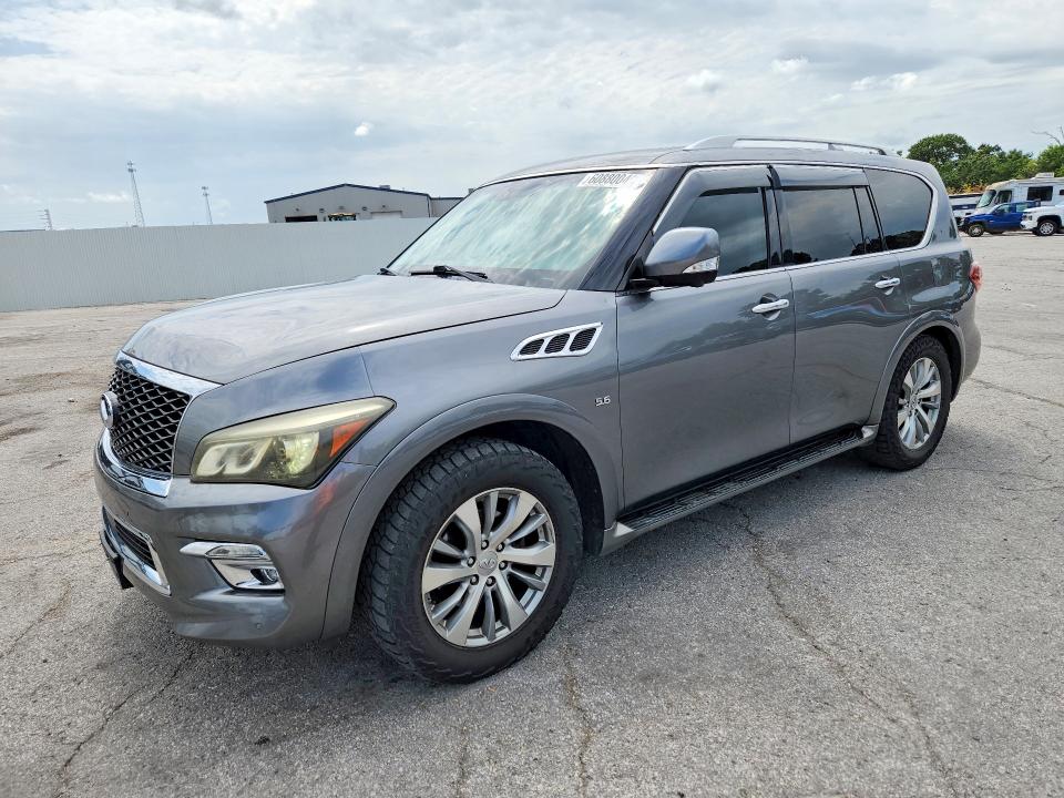 2017 Infiniti Qx80 მანქანა იყიდება აუქციონზე, vin: JN8AZ2NE5H9155553, აუქციონის ნომერი: 60880046