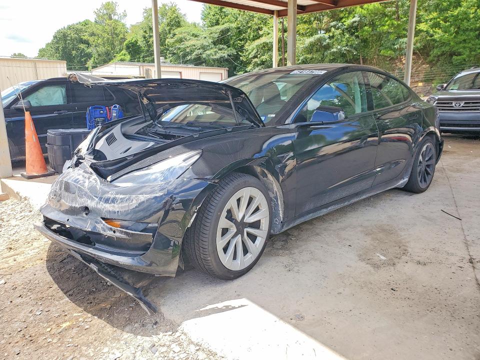 2022 Tesla Model 3 მანქანა იყიდება აუქციონზე, vin: 5YJ3E1EA5NF189890, აუქციონის ნომერი: 62164796