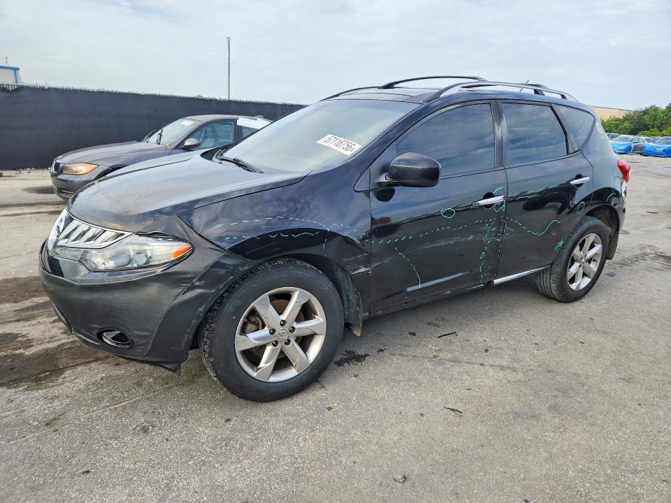 2010 Nissan Murano მანქანა იყიდება აუქციონზე, vin: JN8AZ1MU8AW020531, აუქციონის ნომერი: 57116756