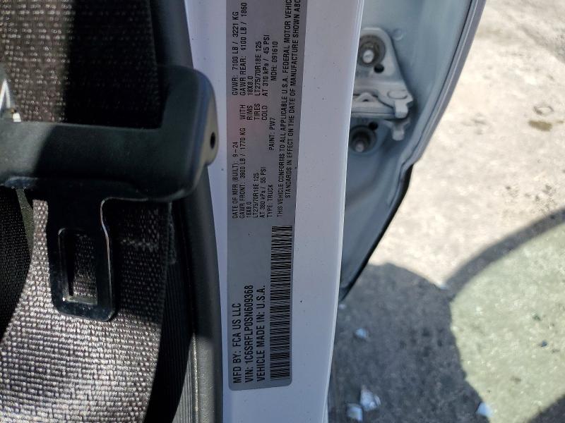 Продаж на аукціоні авто 2025 Ram 1500, vin: 1C6SRFLP0SN609368, номер лоту: 60565776