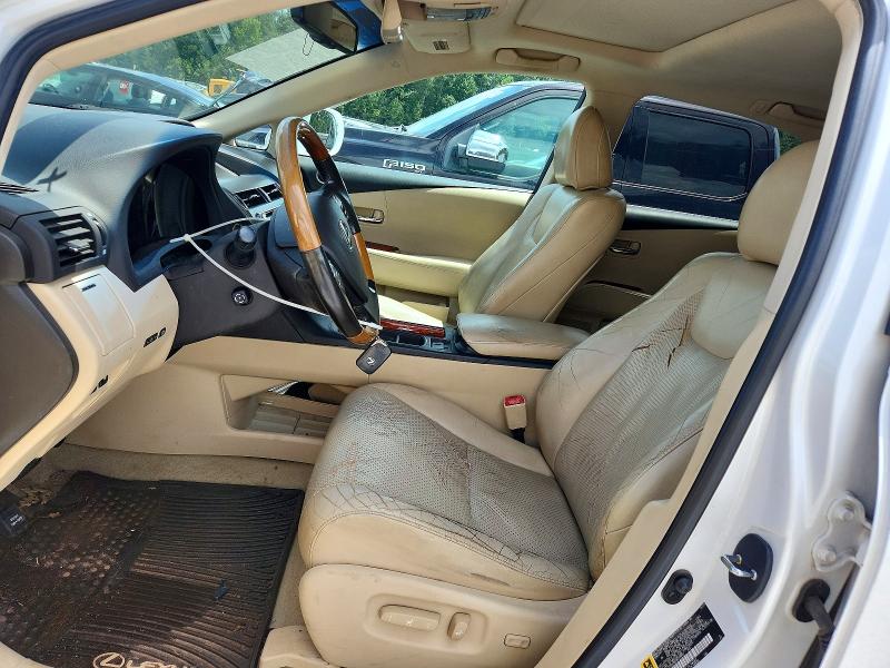 2010 Lexus Rx მანქანა იყიდება აუქციონზე, vin: 2T2BK1BA0AC009850, აუქციონის ნომერი: 60762046