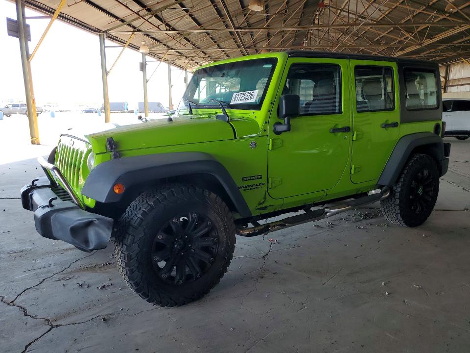 Auction sale of the 2012 Jeep Wrangler Unlimited, vin: 1C4BJWDG4CL283697, lot number: 61725326
