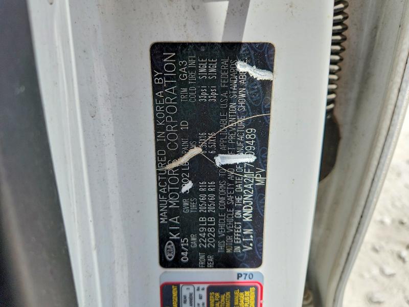 Продаж на аукціоні авто 2015 Kia Soul, vin: KNDJN2A21F7809489, номер лоту: 63201916