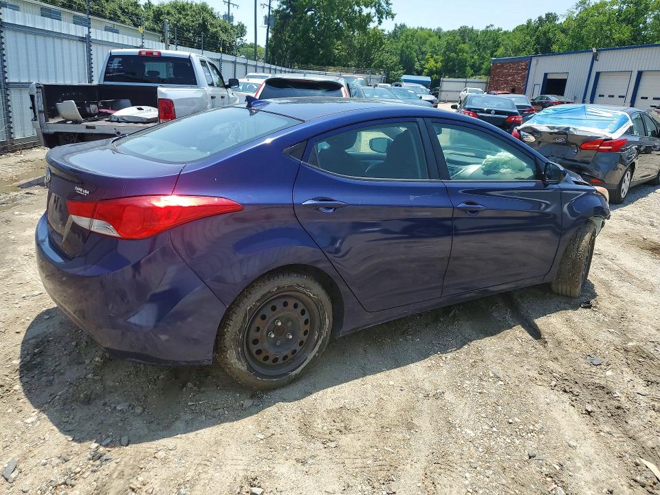 59174326 :رقم المزاد ، 5NPDH4AE2CH069274 vin ، 2012 Hyundai Elantra مزاد بيع