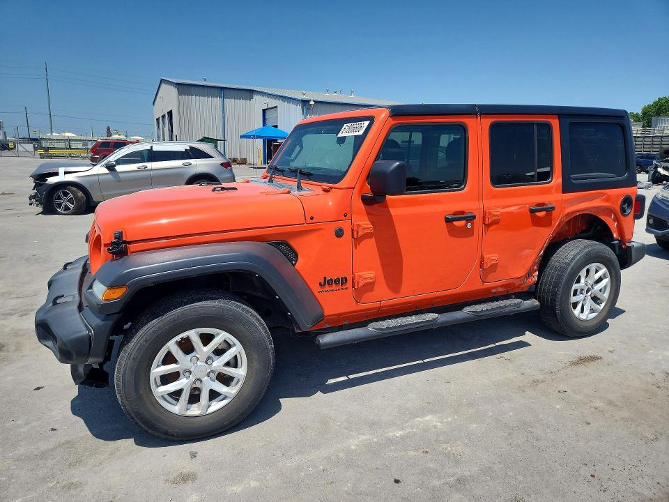 61806606 :رقم المزاد ، 1C4HJXDN3PW679963 vin ، 2023 Jeep Wrangler مزاد بيع