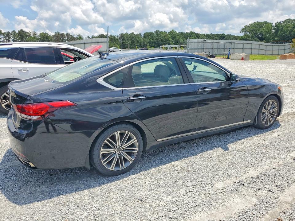 2018 Genesis G80 მანქანა იყიდება აუქციონზე, vin: KMHGN4JE7JU271001, აუქციონის ნომერი: 59781176