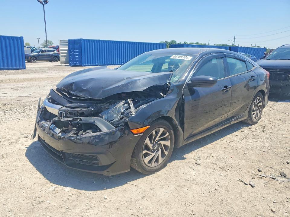 2018 Honda Civic მანქანა იყიდება აუქციონზე, vin: 19XFC2F73JE011360, აუქციონის ნომერი: 60789706