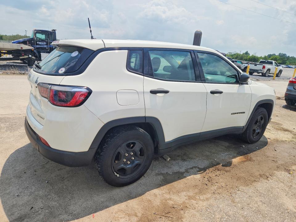2018 Jeep Compass მანქანა იყიდება აუქციონზე, vin: 3C4NJCAB9JT254962, აუქციონის ნომერი: 62801486