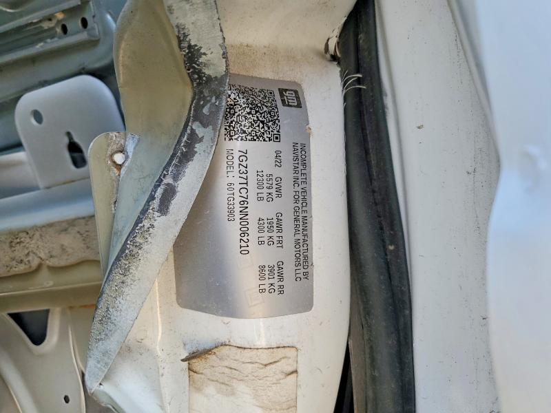 Aukcja sprzedaży 2022 Gmc Savana, vin: 7GZ37TC76NN006210, numer aukcji: 62264816