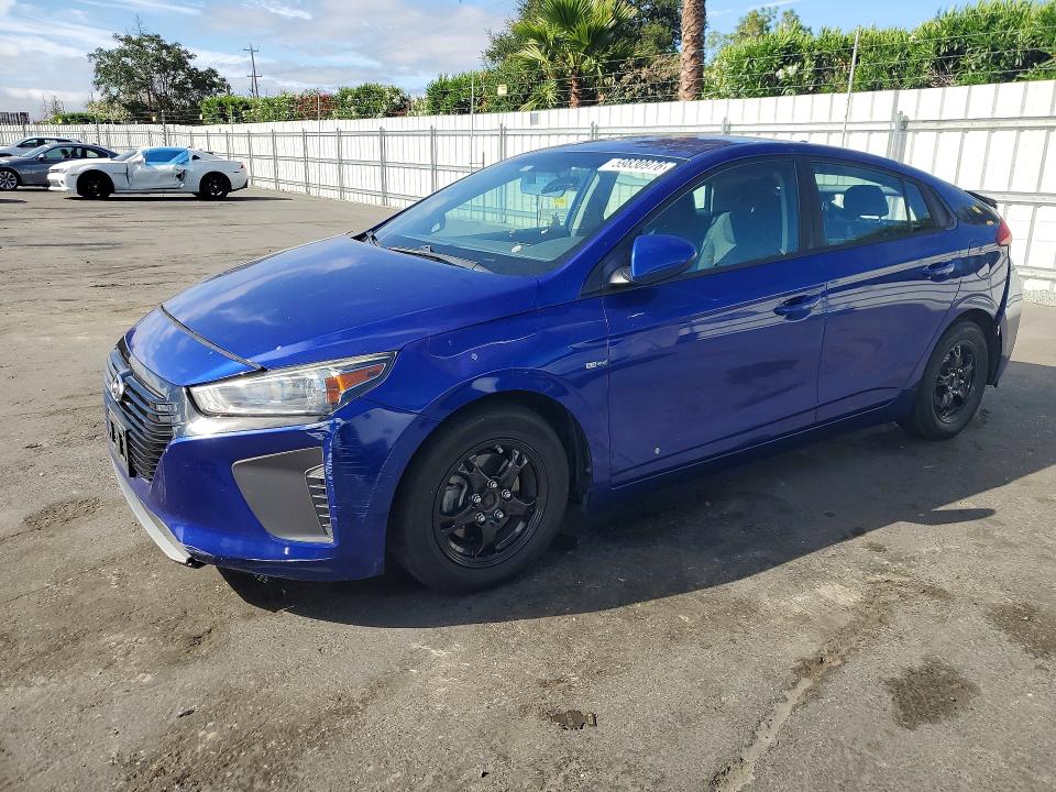 59830976 :رقم المزاد ، KMHC65LC6KU176492 vin ، 2019 Hyundai Ioniq مزاد بيع
