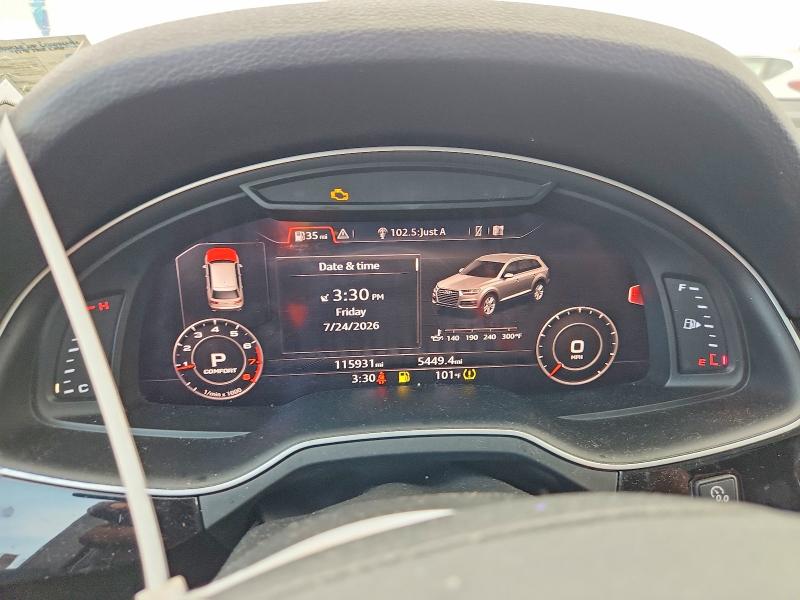Продажа на аукционе авто 2018 Audi Q7, vin: WA1VAAF78JD054762, номер лота: 62587276