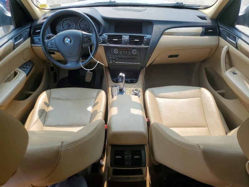 2012 Bmw X3 მანქანა იყიდება აუქციონზე, vin: 5UXWX5C56CL727428, აუქციონის ნომერი: 59813226