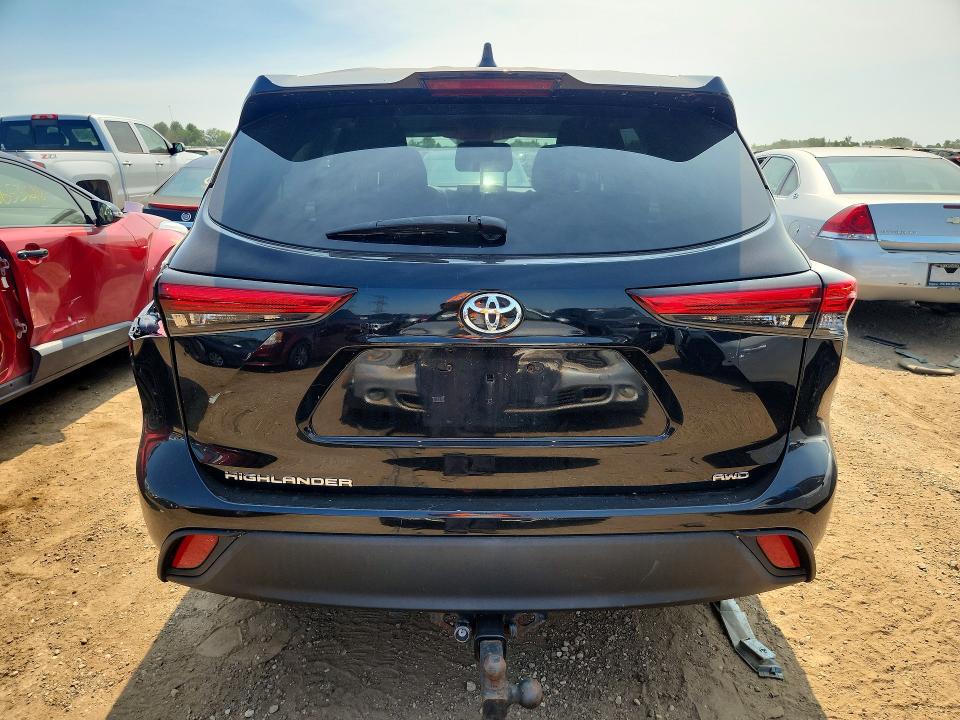 2021 Toyota Highlander მანქანა იყიდება აუქციონზე, vin: 5TDCZRBH1MS077893, აუქციონის ნომერი: 61078876