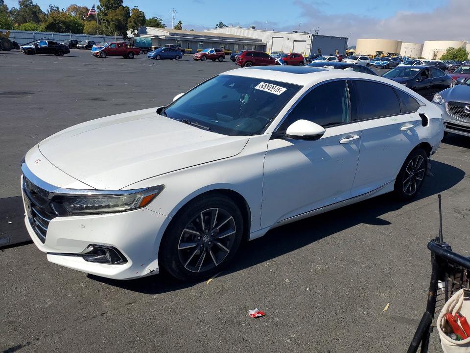 2021 Honda Accord მანქანა იყიდება აუქციონზე, vin: 1HGCV1F56MA083460, აუქციონის ნომერი: 60060916