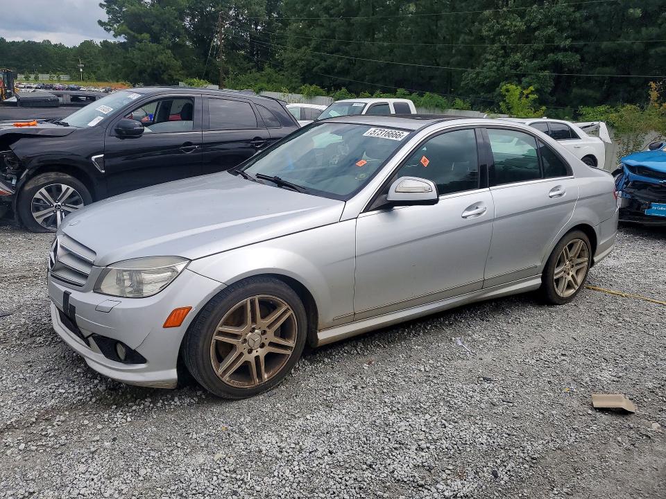 57316666 :رقم المزاد ، WDDGF56X58R030381 vin ، 2008 Mercedes-benz C مزاد بيع