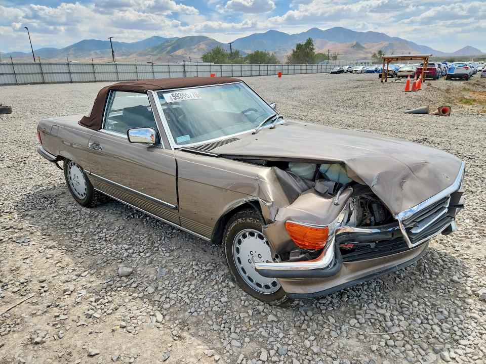 Aukcja sprzedaży 1987 Mercedes-benz 560, vin: WDBBA48D8HA070757, numer aukcji: 59355776