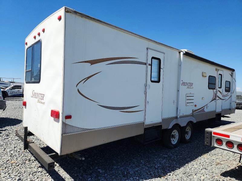 62059726 :رقم المزاد ، 4YDT31B28AC530089 vin ، 2010 Keystone Rv Sprinter مزاد بيع