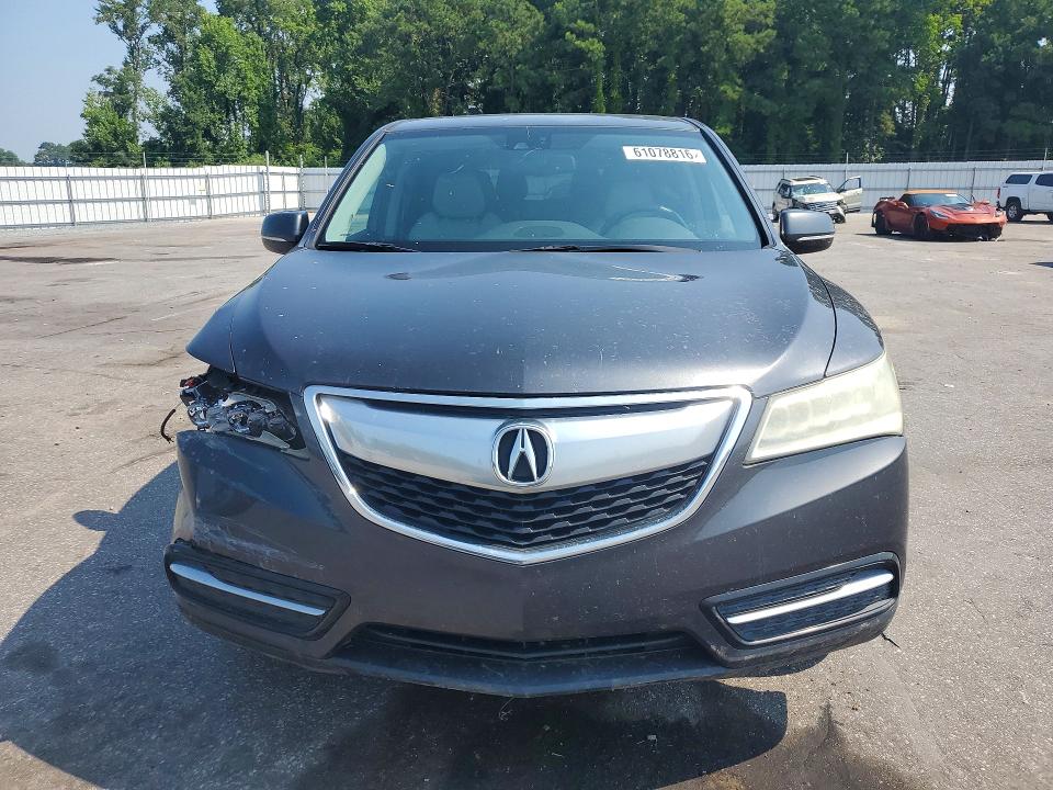 2014 Acura Mdx მანქანა იყიდება აუქციონზე, vin: 5FRYD3H47EB019586, აუქციონის ნომერი: 61078816