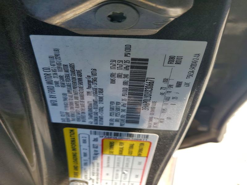 Aukcja sprzedaży 2017 Ford Fusion, vin: 3FA6P0LU0HR306671, numer aukcji: 63381436