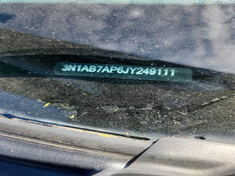 Aukcja sprzedaży 2018 Nissan Sentra, vin: 3N1AB7AP6JY249111, numer aukcji: 62160876