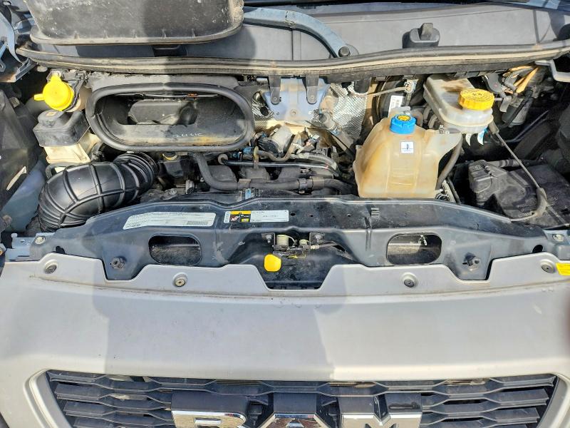 59745786 :رقم المزاد ، 3C6FRVJG6ME503318 vin ، 2021 Ram Promaster 3500 مزاد بيع