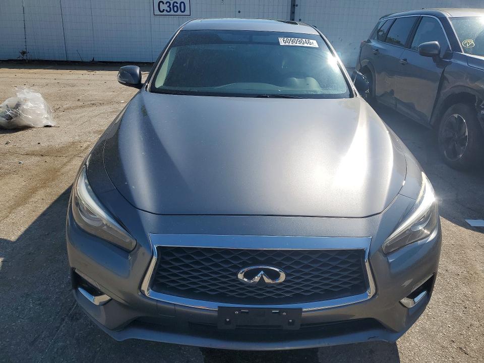 60909046 :رقم المزاد ، JN1EV7AR0KM591667 vin ، 2019 Infiniti Q50 مزاد بيع