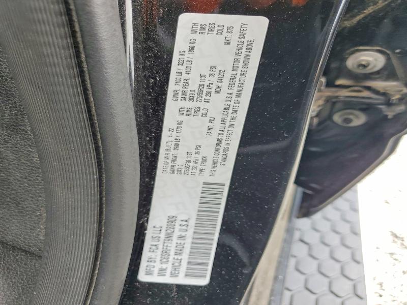 Продаж на аукціоні авто 2022 Ram 1500, vin: 1C6SRFFT9NN280909, номер лоту: 62387676