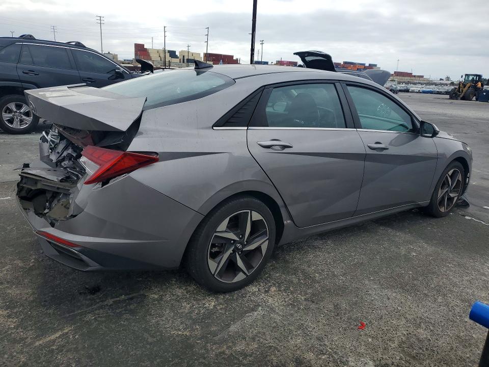 59244626 :رقم المزاد ، KMHLN4AG5MU101224 vin ، 2021 Hyundai Elantra مزاد بيع