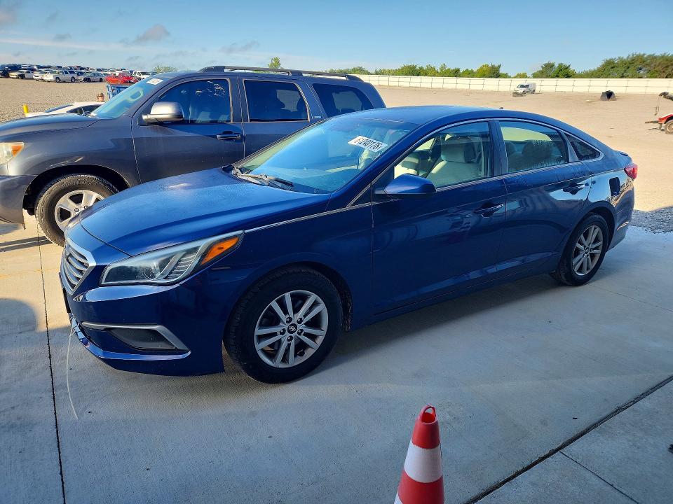 2017 Hyundai Sonata მანქანა იყიდება აუქციონზე, vin: 5NPE24AF6HH570805, აუქციონის ნომერი: 61240176