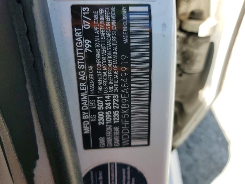 Продаж на аукціоні авто 2014 Mercedes-benz E, vin: WDDHF5KB9EA849919, номер лоту: 61430606