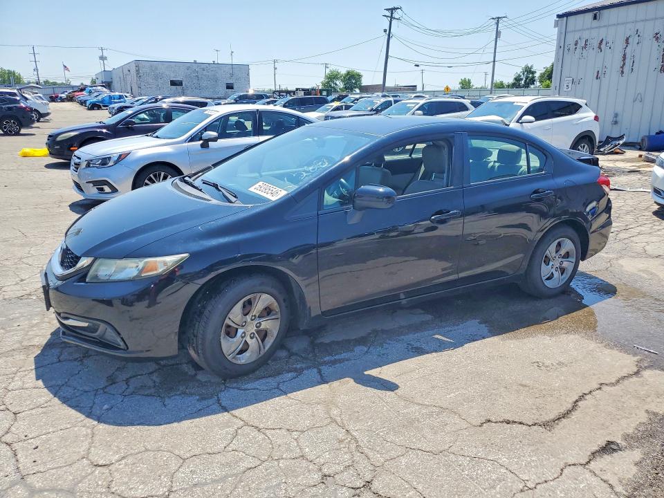 59395546 :رقم المزاد ، 19XFB2F51FE118447 vin ، 2015 Honda Civic مزاد بيع