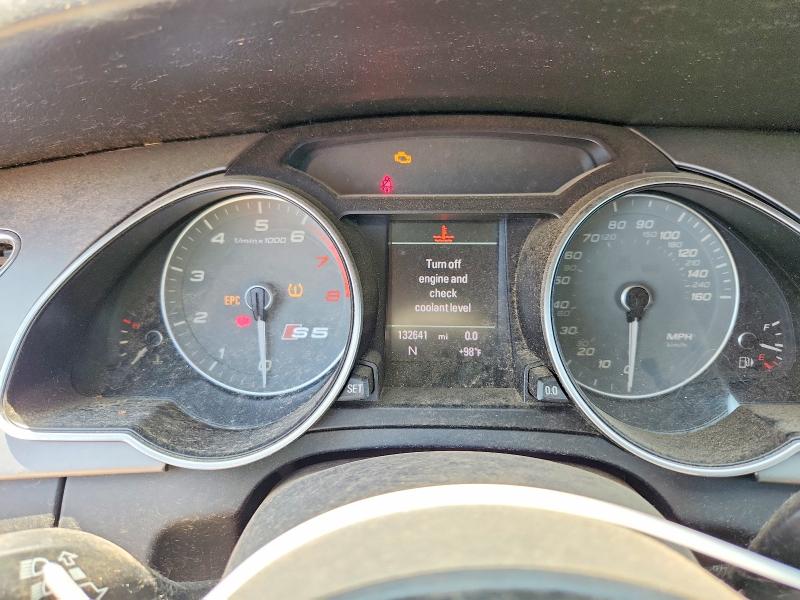 2013 Audi S5 მანქანა იყიდება აუქციონზე, vin: WAUCGAFR8DA024225, აუქციონის ნომერი: 62297166