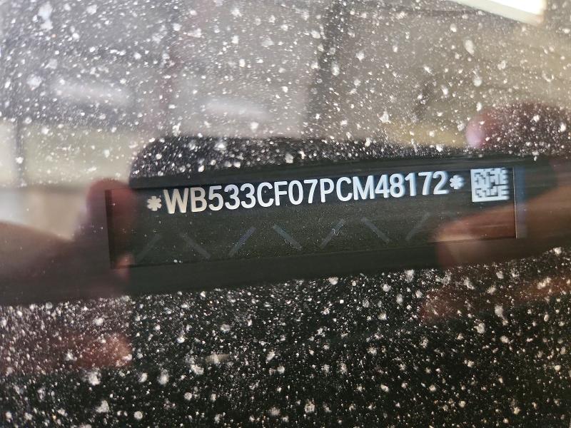 61187036 :رقم المزاد ، WB533CF07PCM48172 vin ، 2023 Bmw Ix مزاد بيع