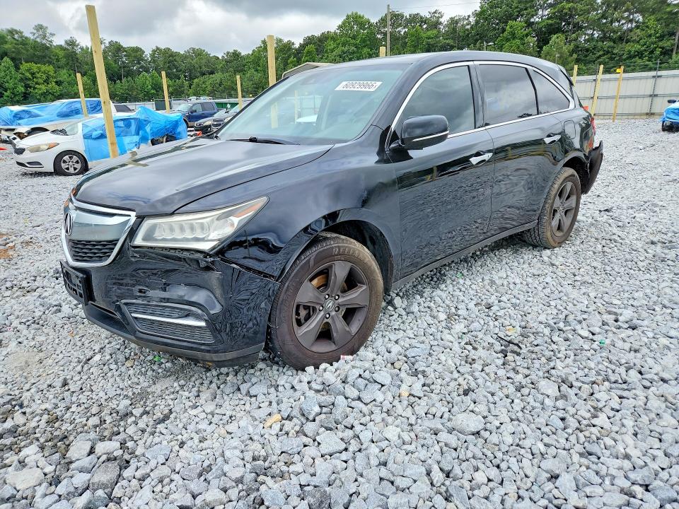 Aukcja sprzedaży 2016 Acura Mdx, vin: 5FRYD3H21GB020332, numer aukcji: 60929966