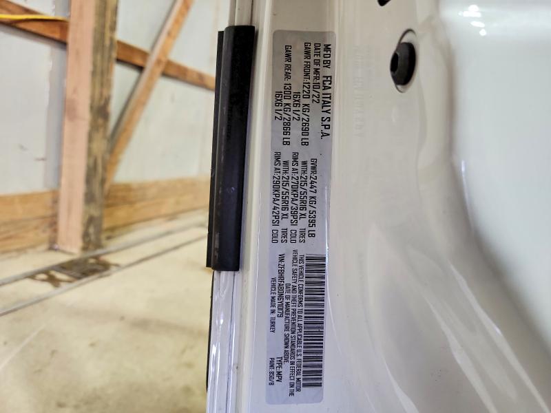 Продаж на аукціоні авто 2022 Ram Promaster City, vin: ZFBHRFAB0N6Y10179, номер лоту: 59251366